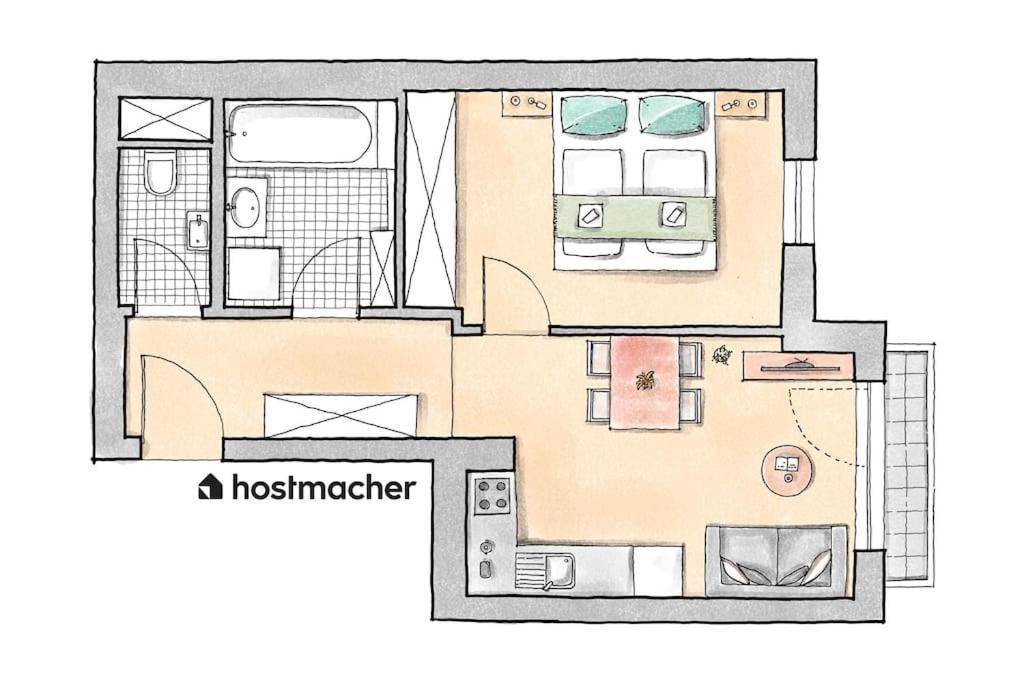 Trendy 1Br, Direct City Access By Hm Wien Eksteriør billede